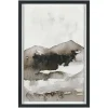 Massif Framed Print