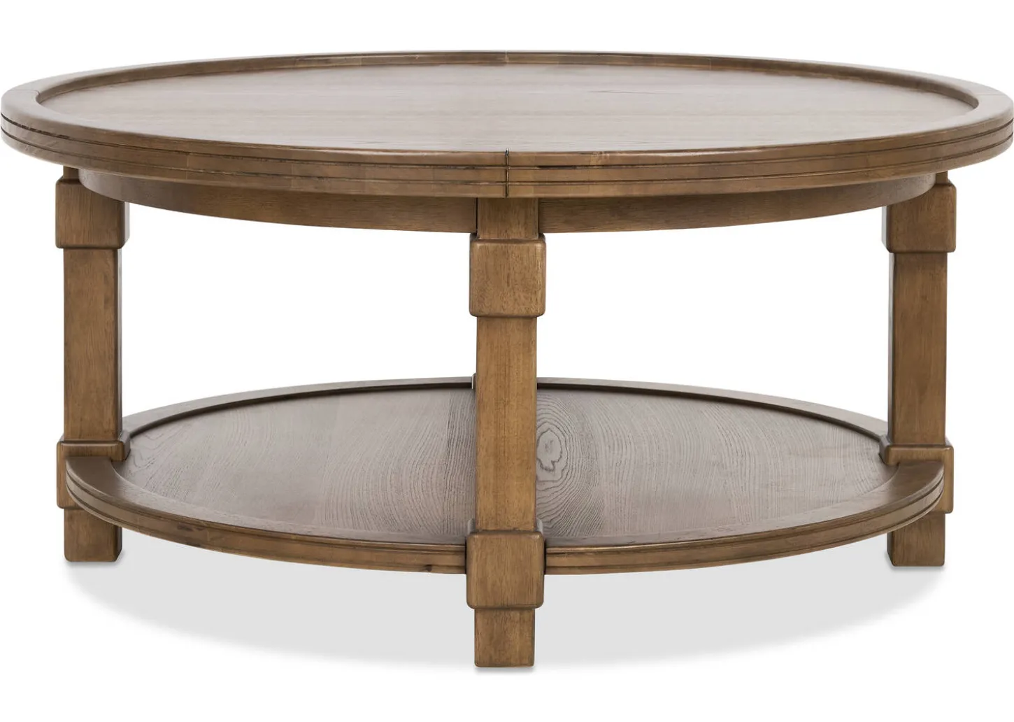 Merrin Round Coffee Table -Larke Brandy