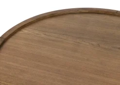Merrin Round Coffee Table -Larke Brandy