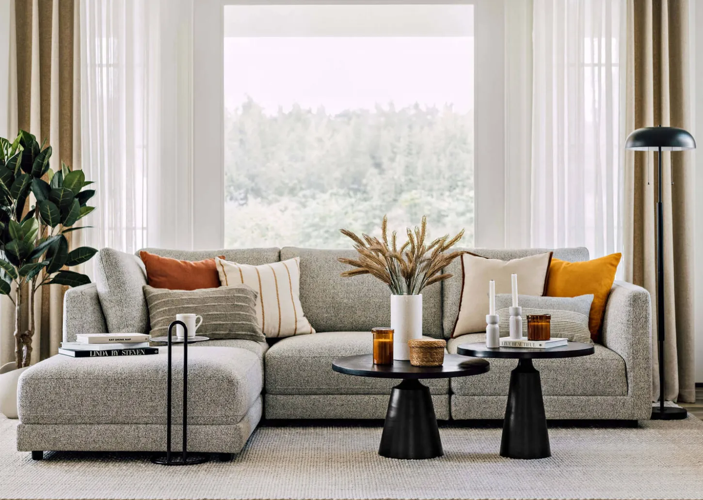 Mila Modular 4-Piece Sofa Chaise
