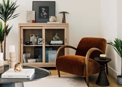 Monroy Reclaimed Wood Cabinet -Levin Natural
