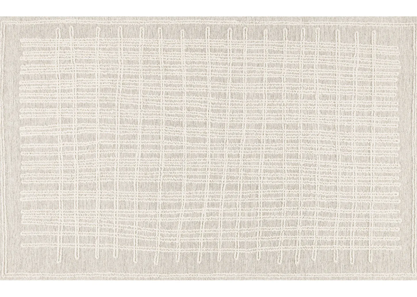 Nichols Wool Rug Grey/Ivory