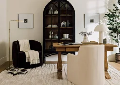 Oscar LED Floor Lamp Brass