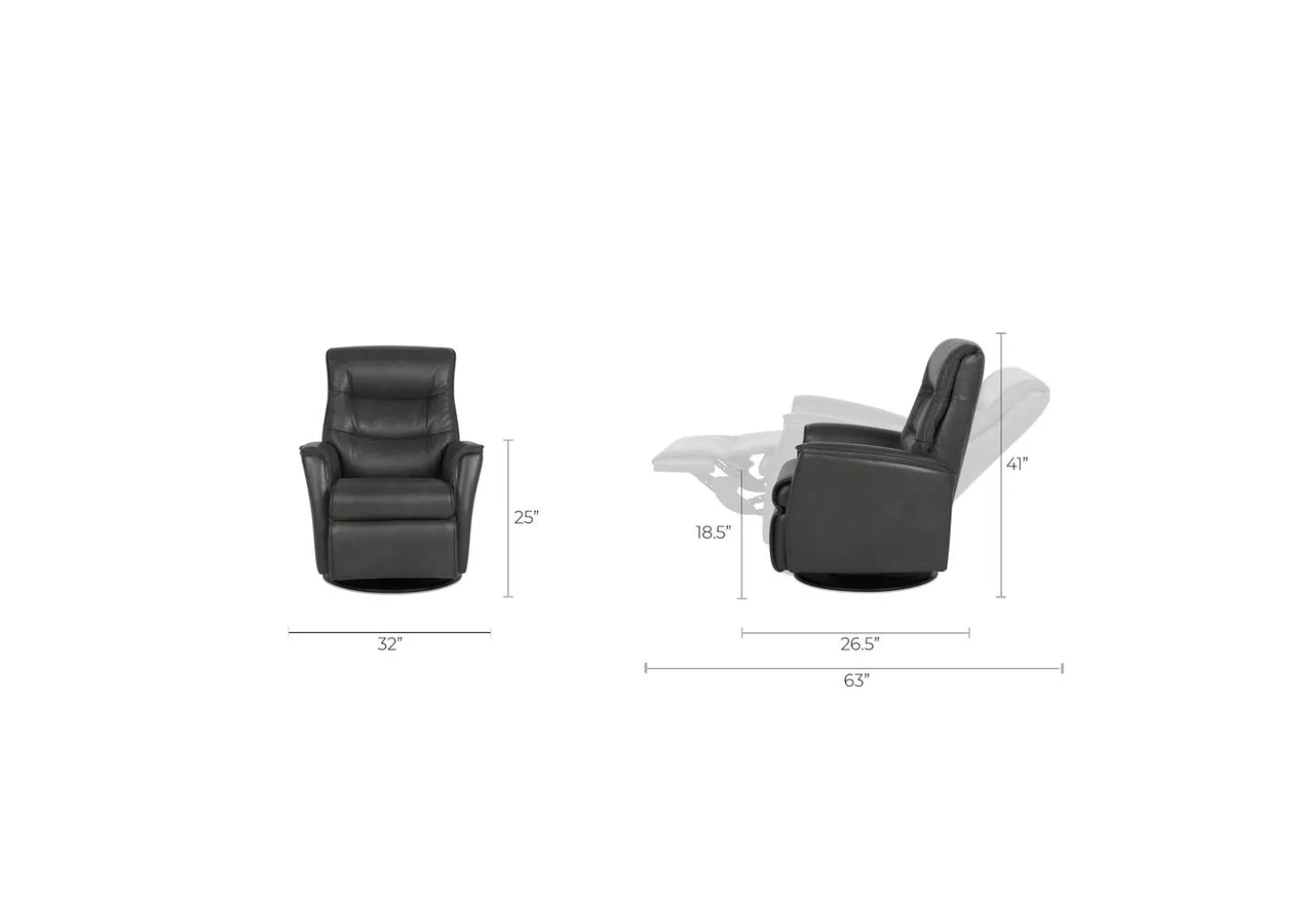 Paramount Leather Recliner