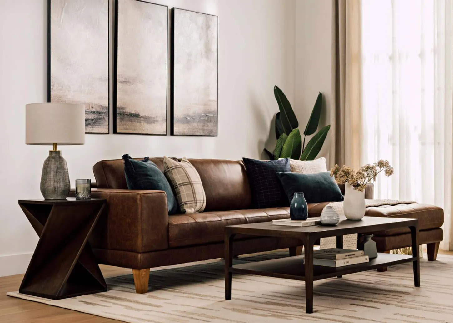 Proux Reclaimed Wood Accent Table -Hughes Umber