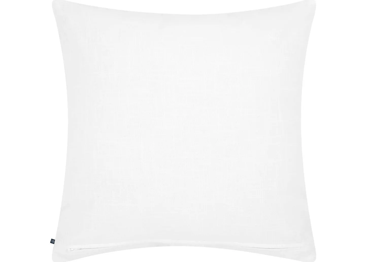 Reine Cotton Floral Pillow 20x20 Ivory/Blue