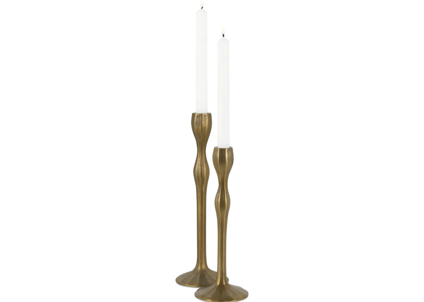 Ryah Candle Holder Antiqued Brass