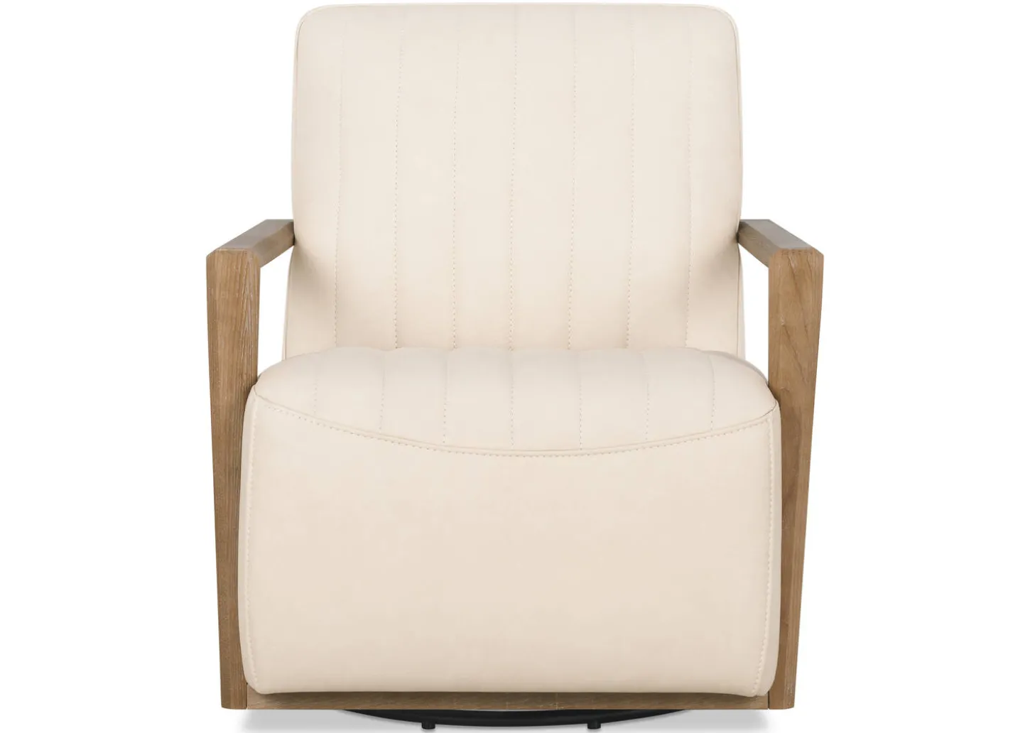 Simone Leather Swivel Chair