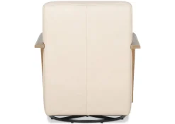 Simone Leather Swivel Chair