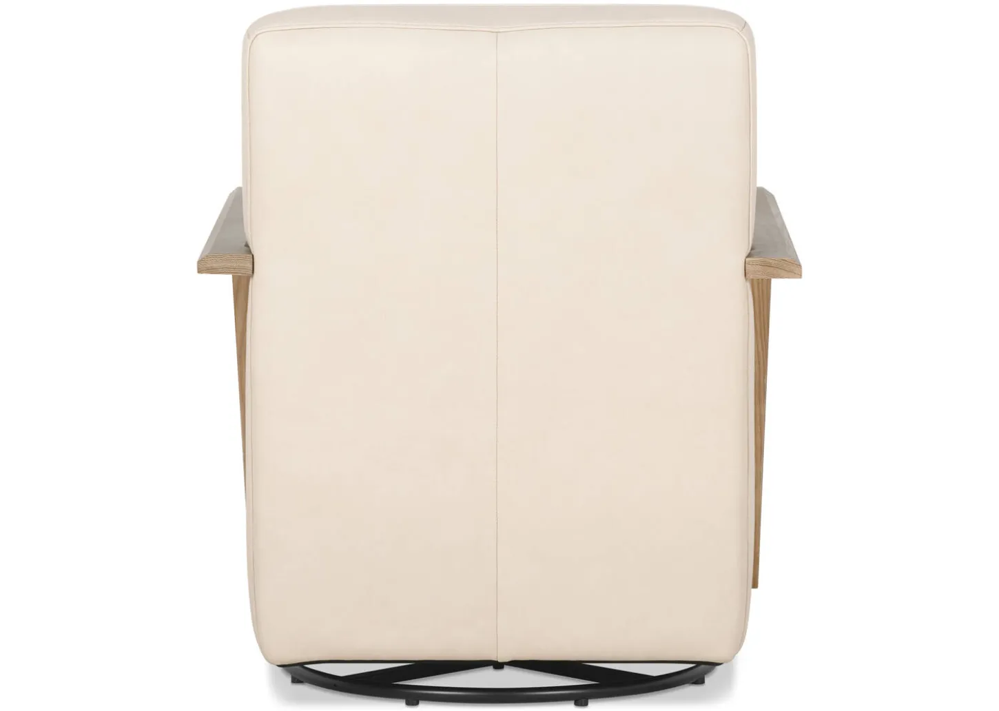Simone Leather Swivel Chair
