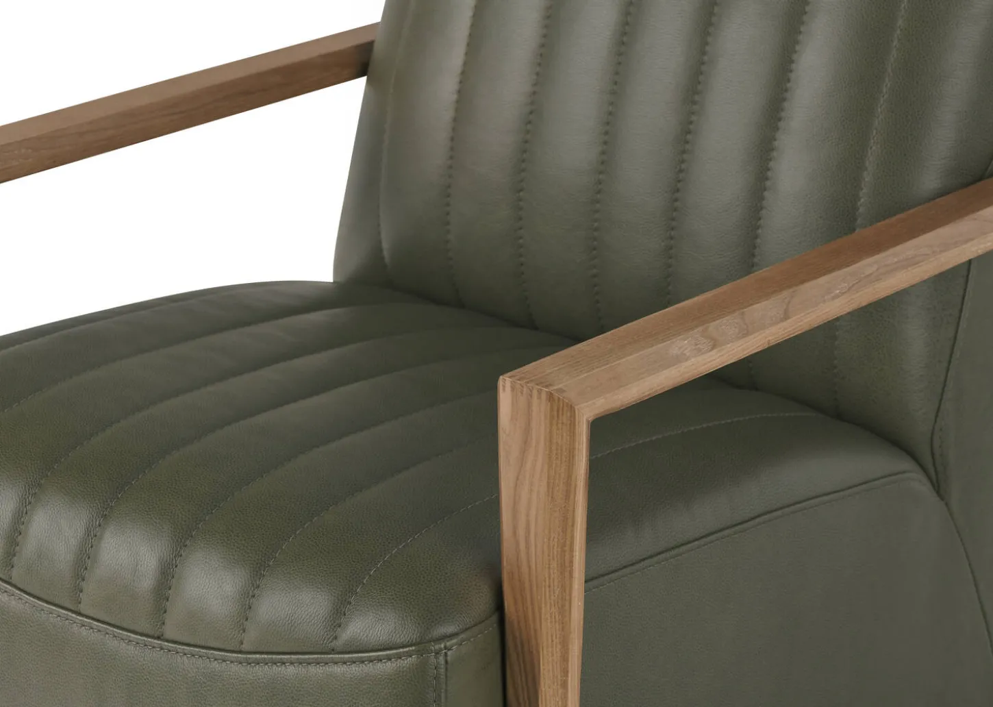 Simone Leather Swivel Chair