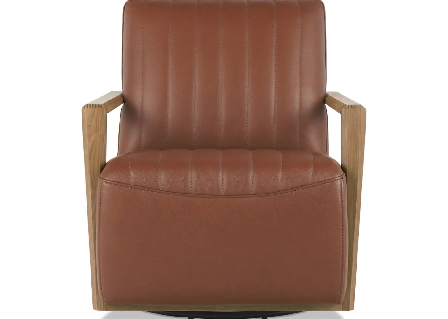 Simone Leather Swivel Chair