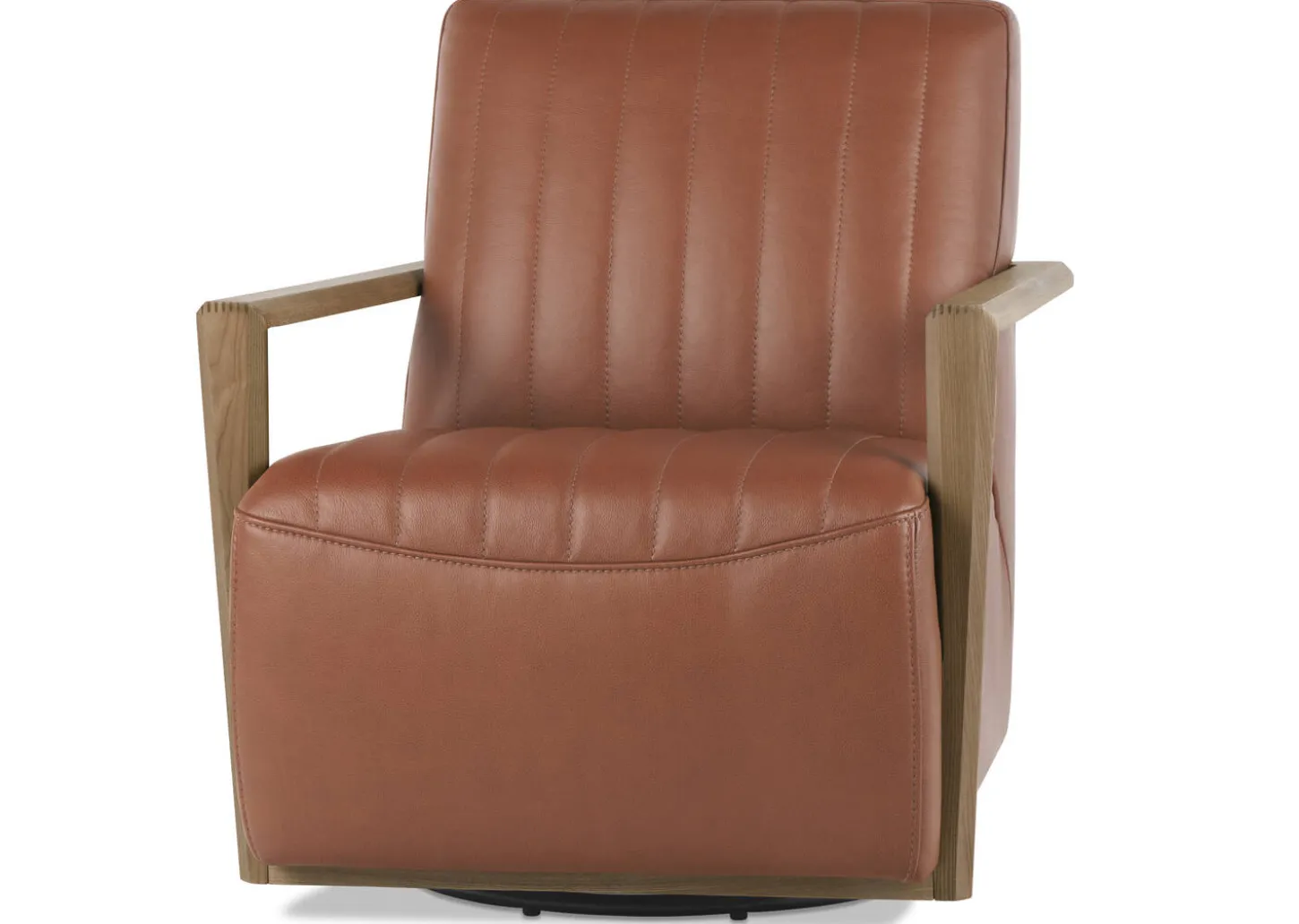 Simone Leather Swivel Chair