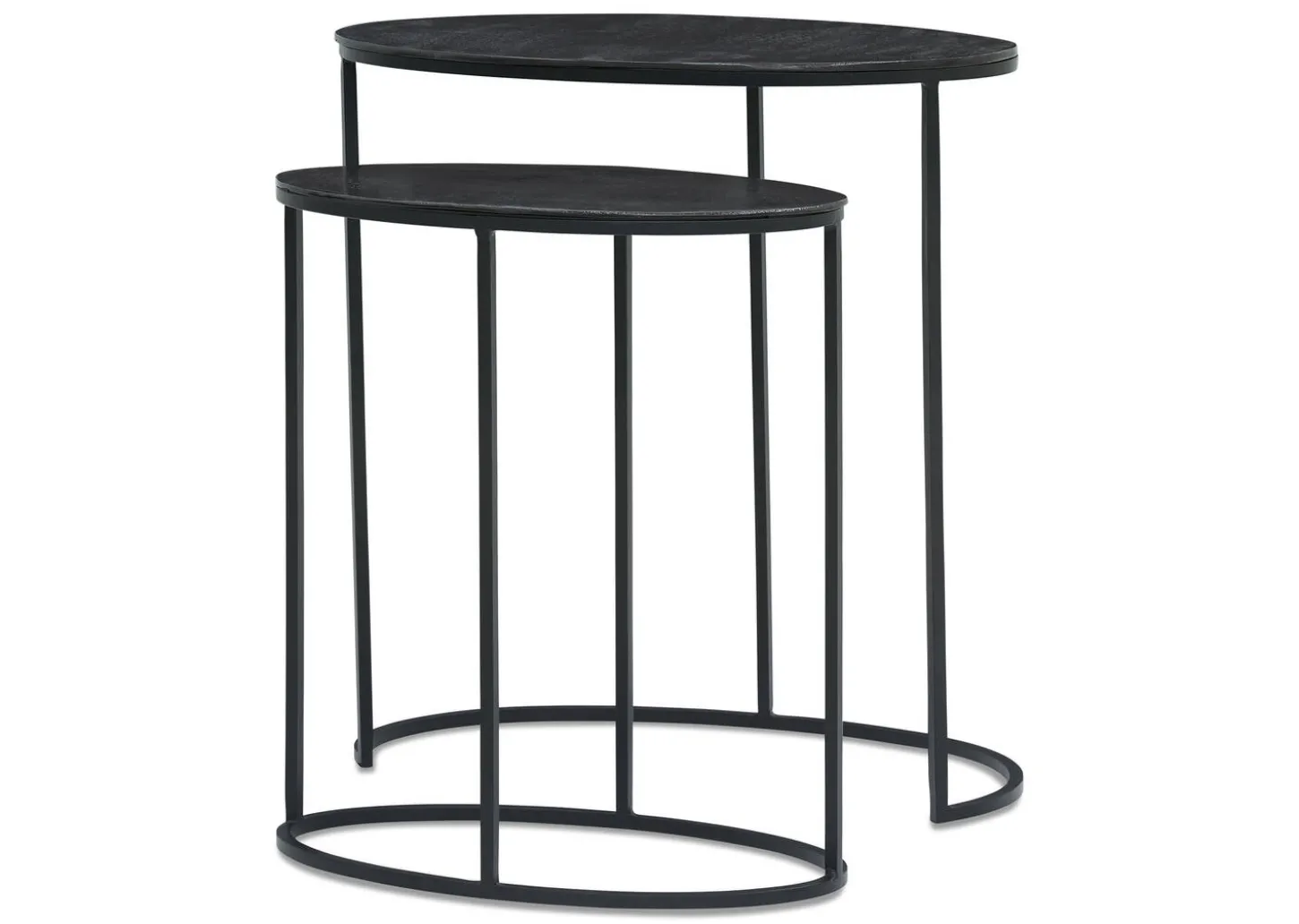Tana Recycled Metal Nesting Table -Bronze
