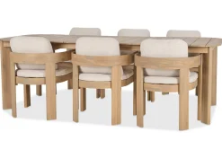 Tonga Outdoor Dining Table -Natural