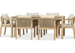 Tulum Outdoor Dining Table -Natural