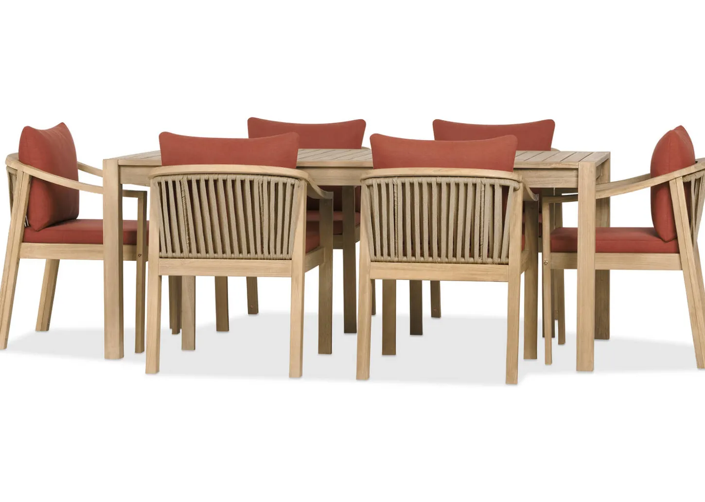 Tulum Outdoor Dining Table -Natural