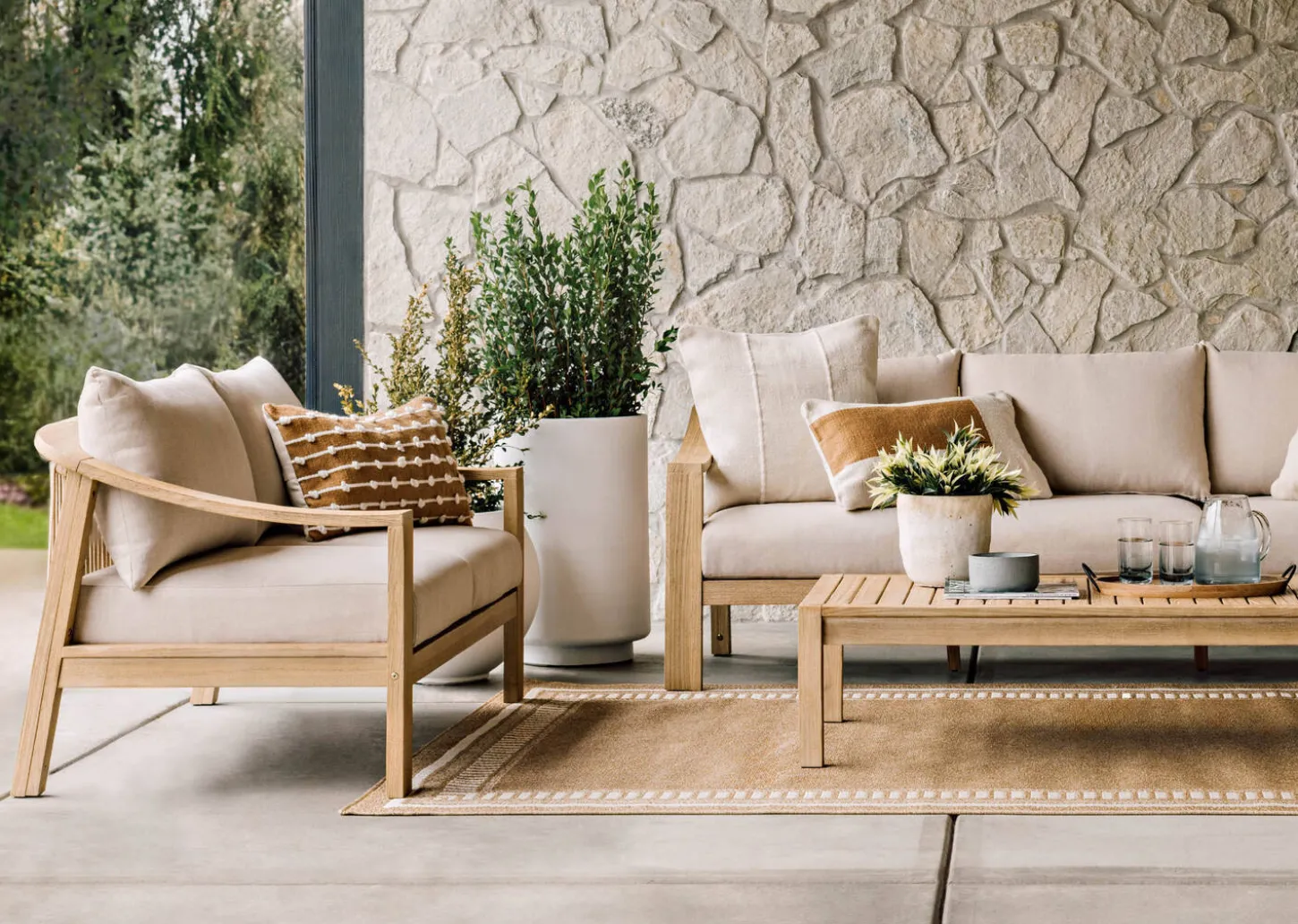 Tulum Outdoor Loveseat