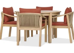 Tulum Outdoor Round Dining Table -Natura