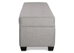 Vault Custom Storage Ottoman 60x18"