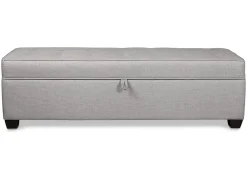 Vault Custom Storage Ottoman 40x18"