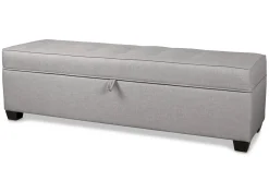 Vault Custom Storage Ottoman 40x18"