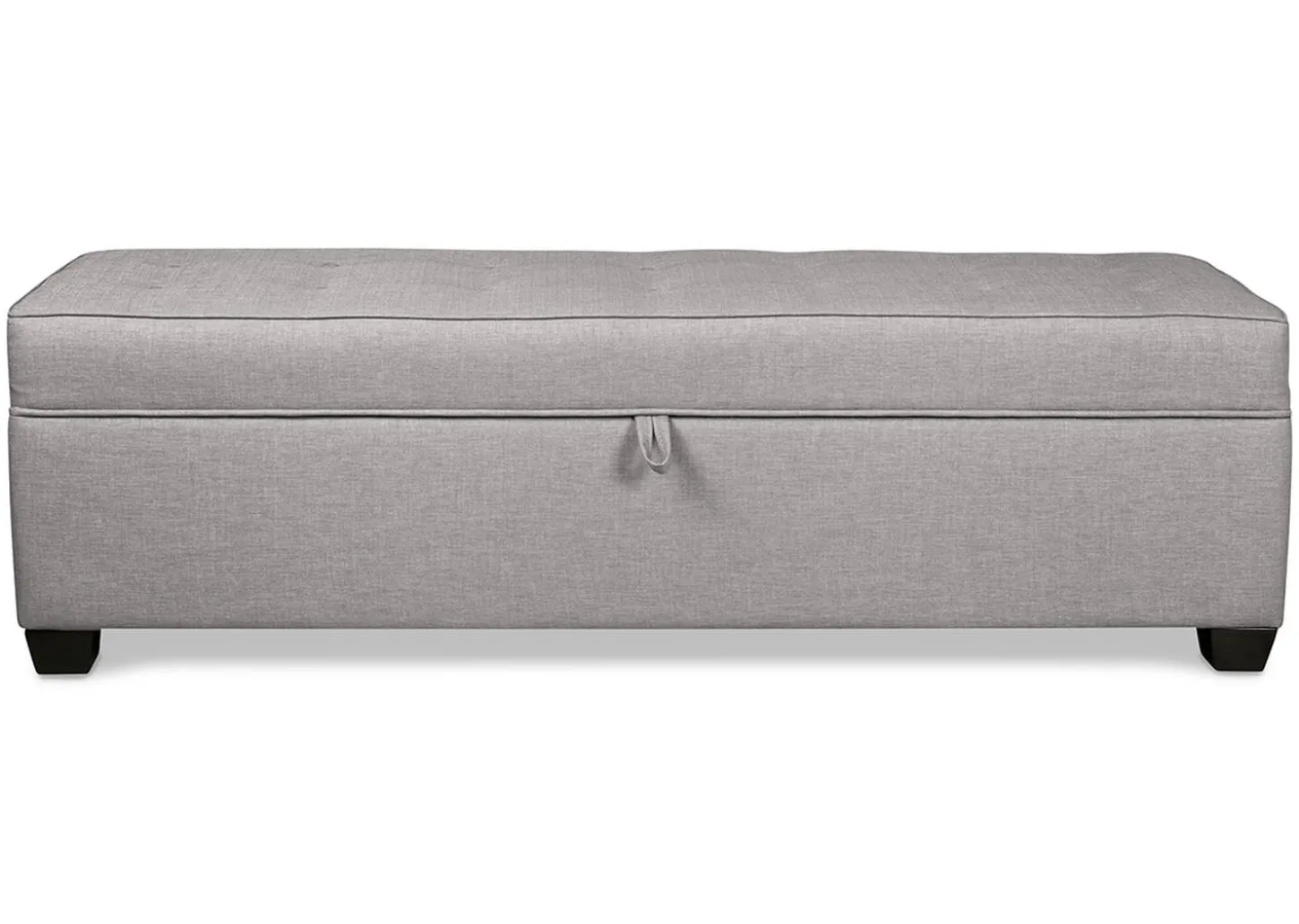 Vault Custom Storage Ottoman 50x18"