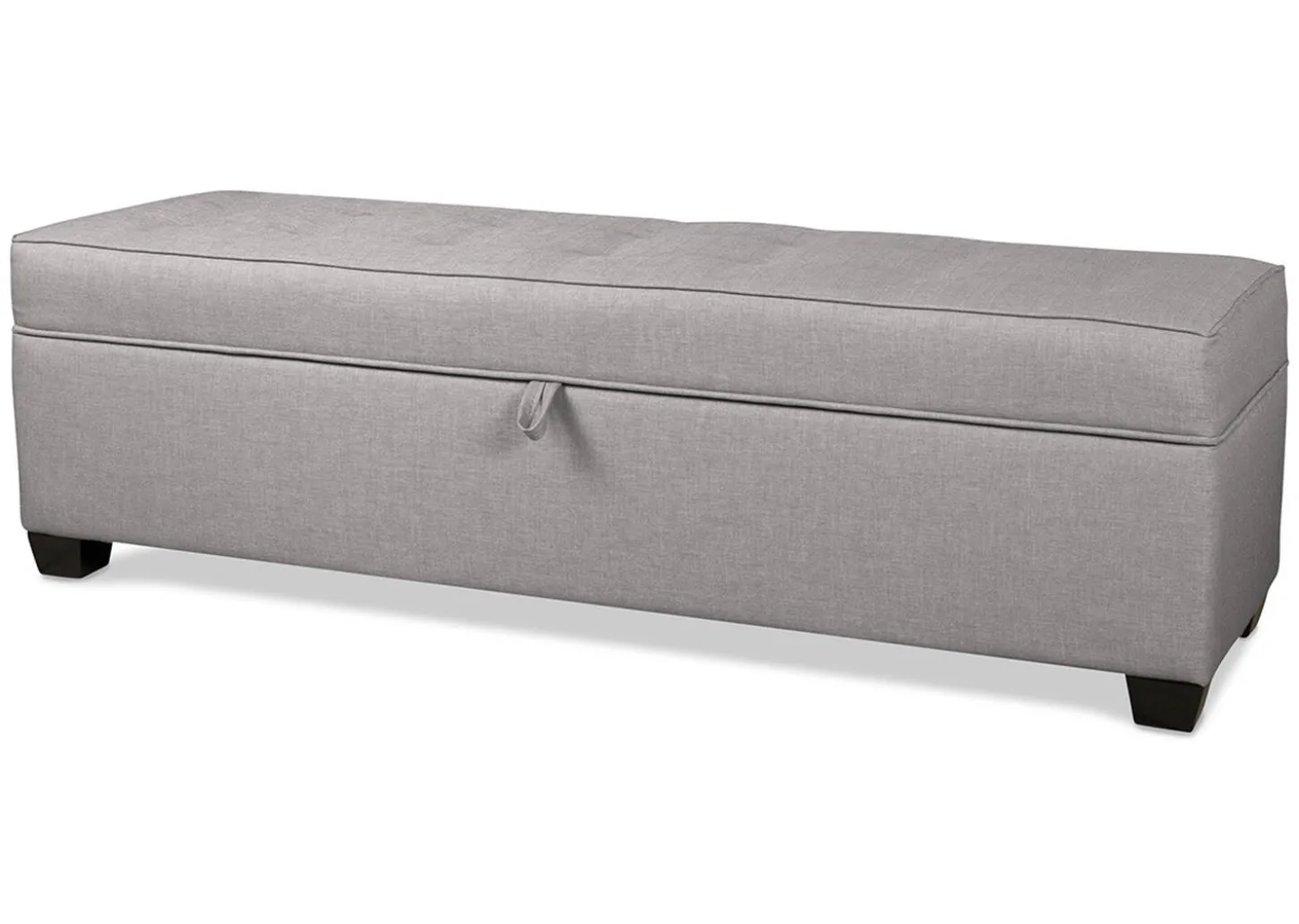 Vault Custom Storage Ottoman 50x18"