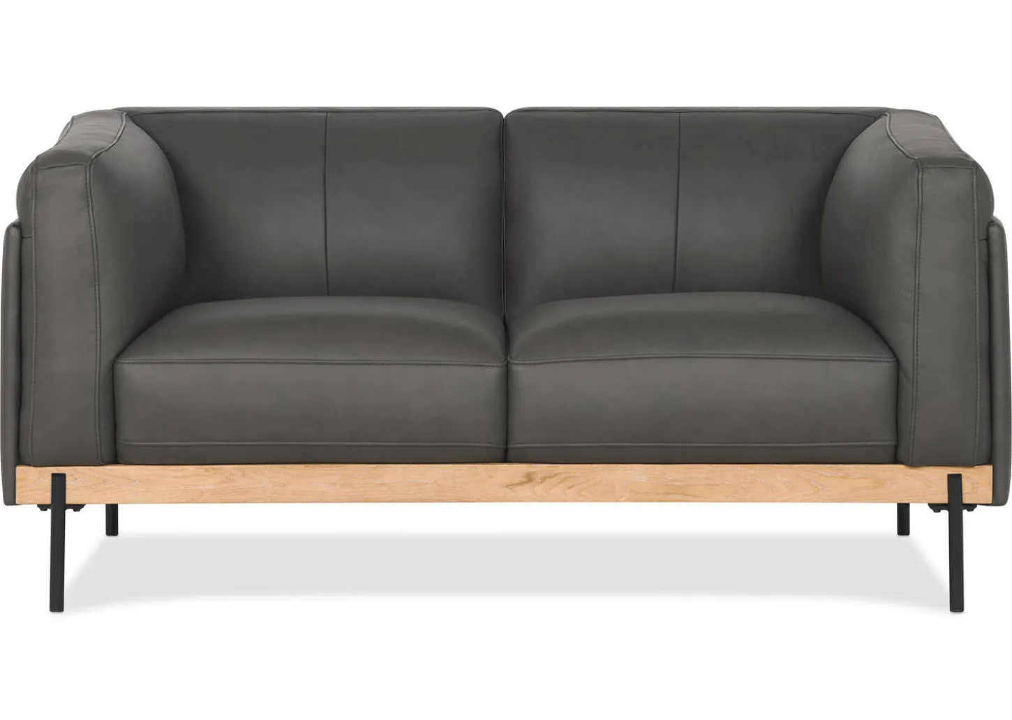 Vincent Leather Apartment Sofa -Kai Sedona
