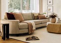 Withers Cotton Throw Natural/Ash