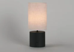 Zuma Portable LED Table Lamp Black